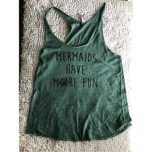 Mermaids Have More Fun Tank Top Size L